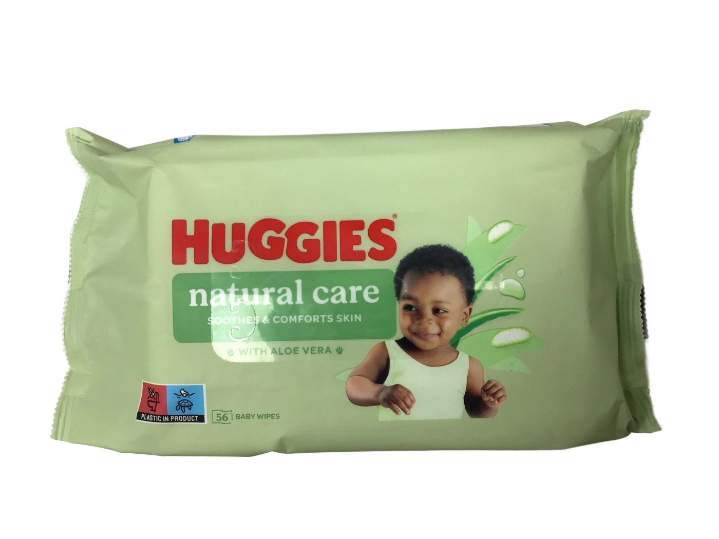 Huggies Huggies Natural Care Baby Wipes With Aloe Vera, 56 ct