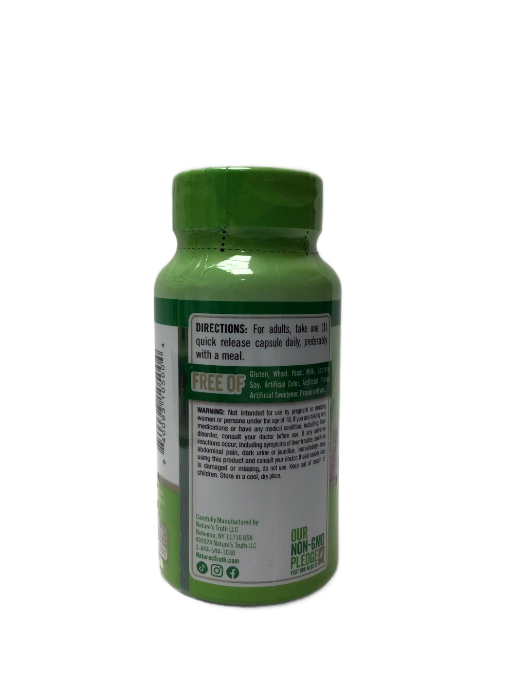 Nature's Truth Black Cohosh 540 mg Capsules - 100 Ct