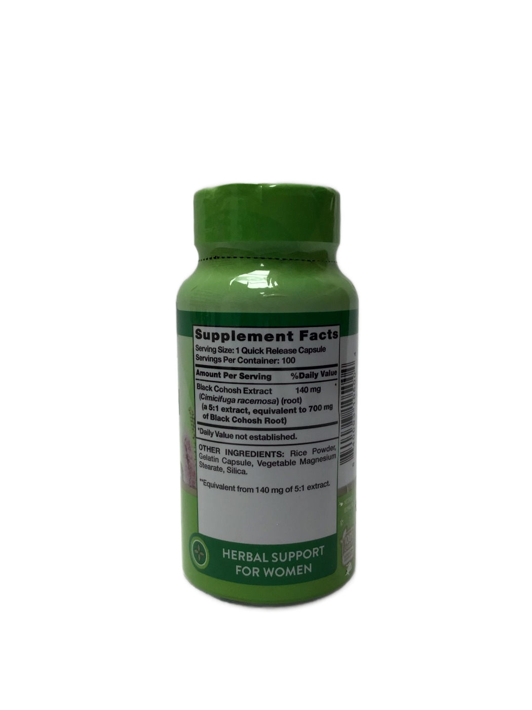 Nature's Truth Black Cohosh 540 mg Capsules - 100 Ct