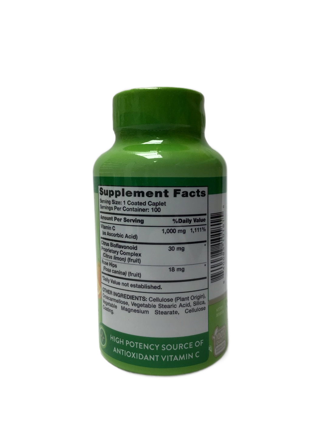 Nature's Truth Vitamin C 1000mg plus Bioflavonoids & Wild Rose Hips Caplets - 100 Ct