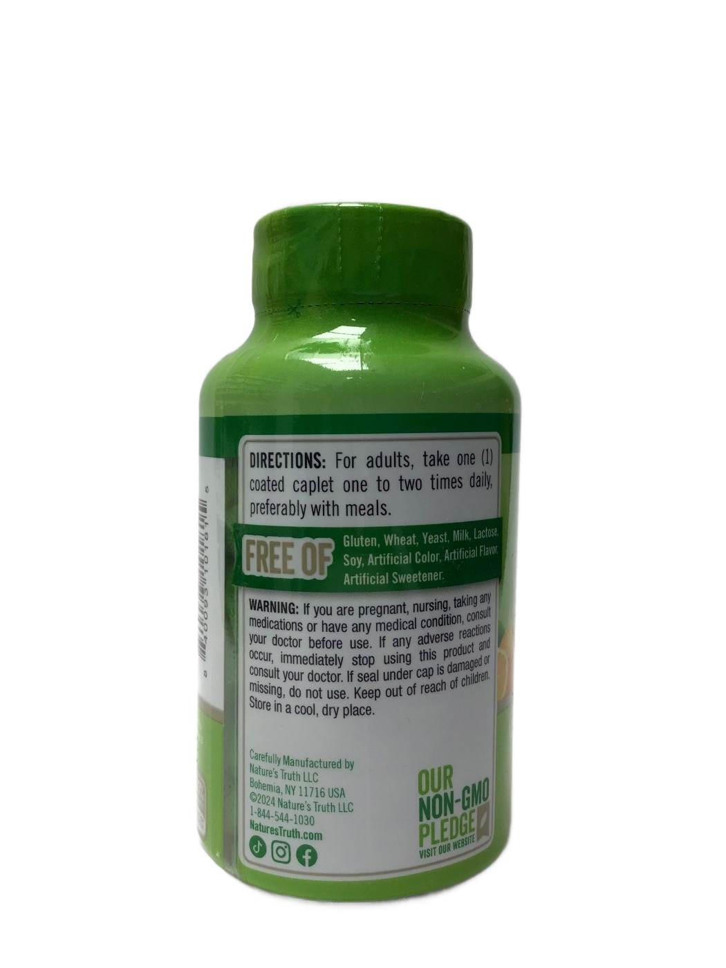 Nature's Truth Vitamin C 1000mg plus Bioflavonoids & Wild Rose Hips Caplets - 100 Ct