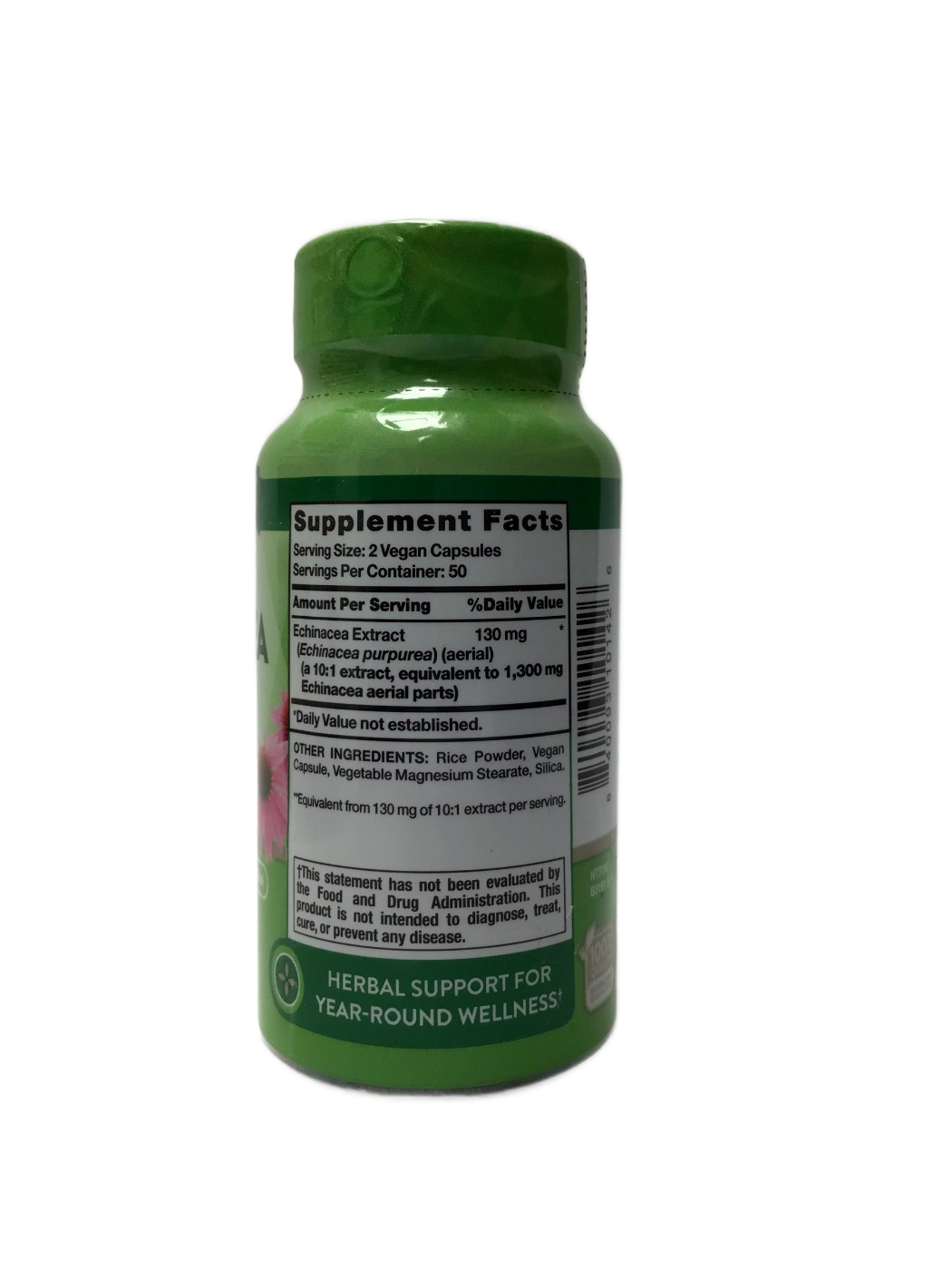 Nature's Truth Echinacea 1300mg - 100 Capsules