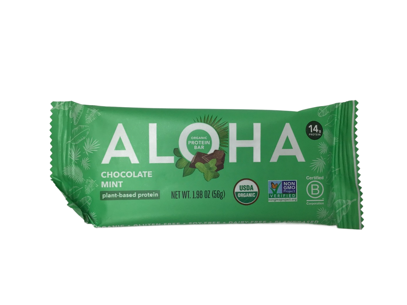 ALOHA ALOHA Chocolate Mint Organic Protein Bar, 1.98 oz