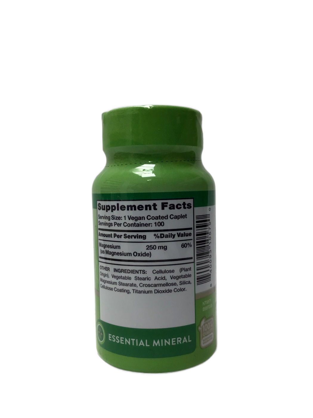 Nature's Truth Extra Strength Magnesium 250 mg - 100 Coated Caplets