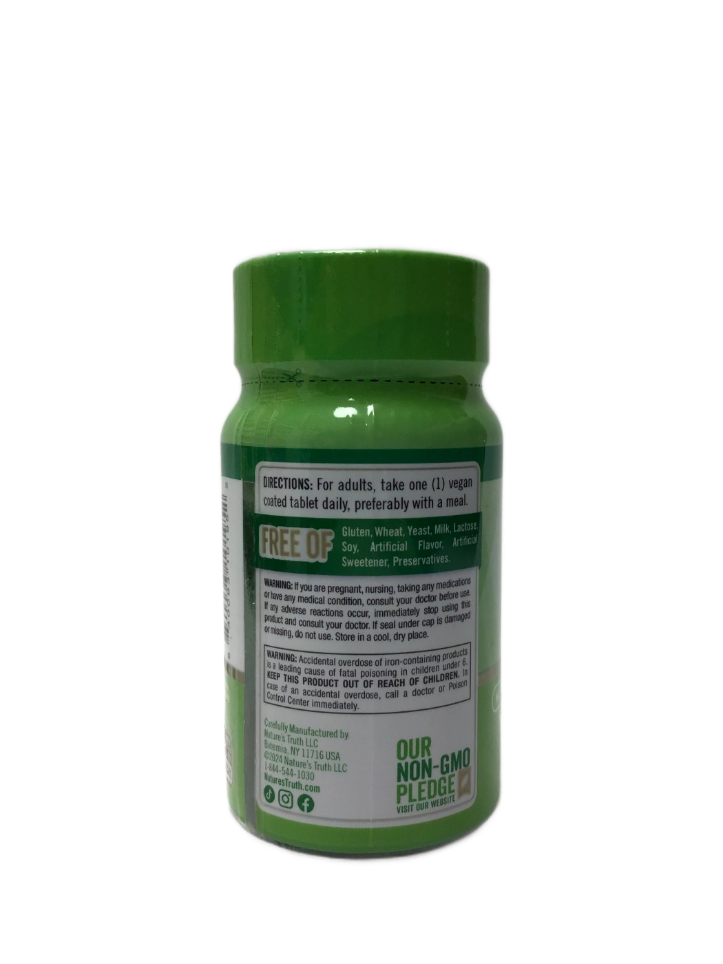 Nature's Truth Iron 45 mg - 60 Coated Tablets