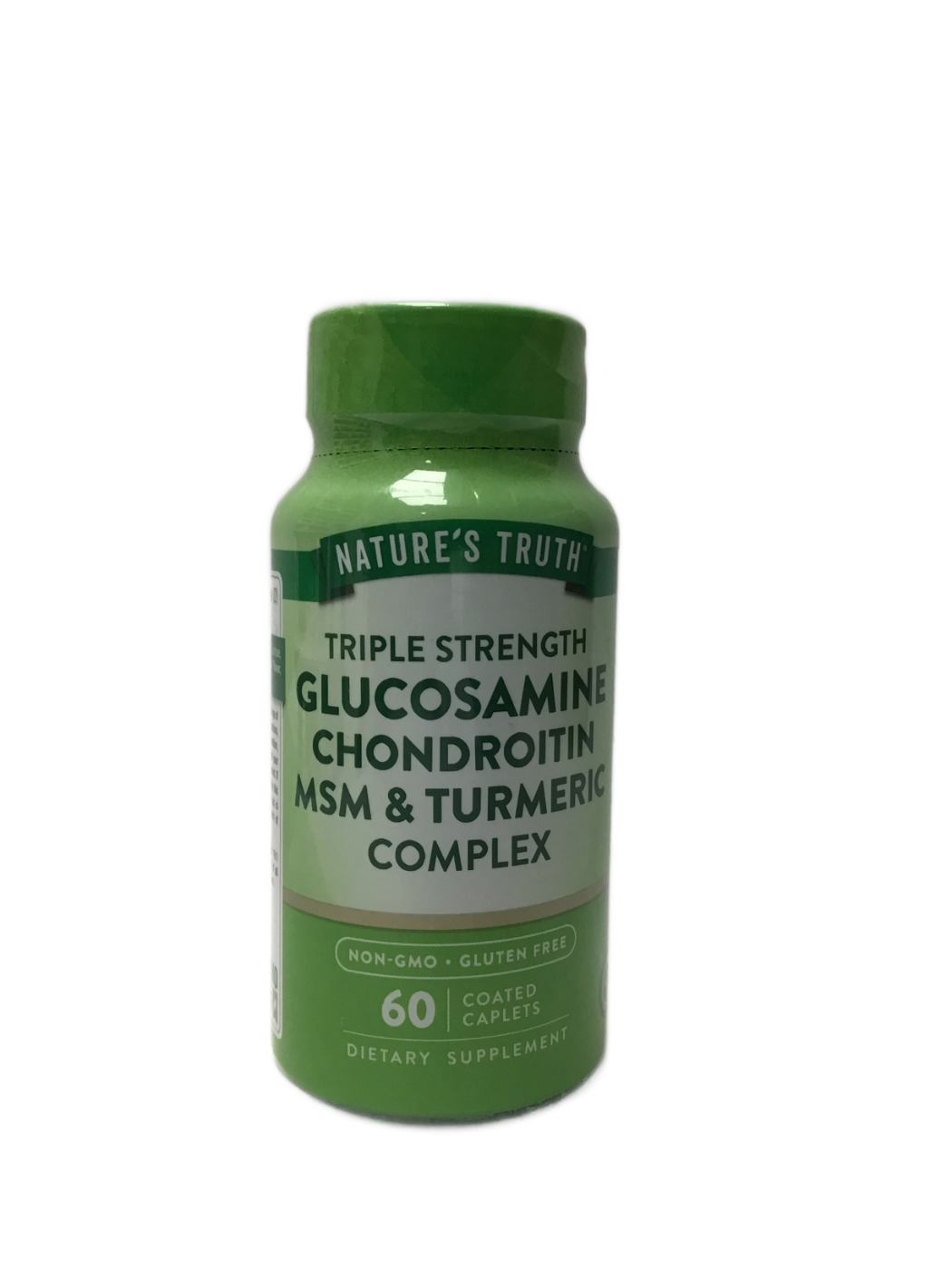 GWB Nature's Truth - Triple Strength Glucosamine Chrondrotin MSM & Turmeric Complex Caplets - 60 Ct, photo 1