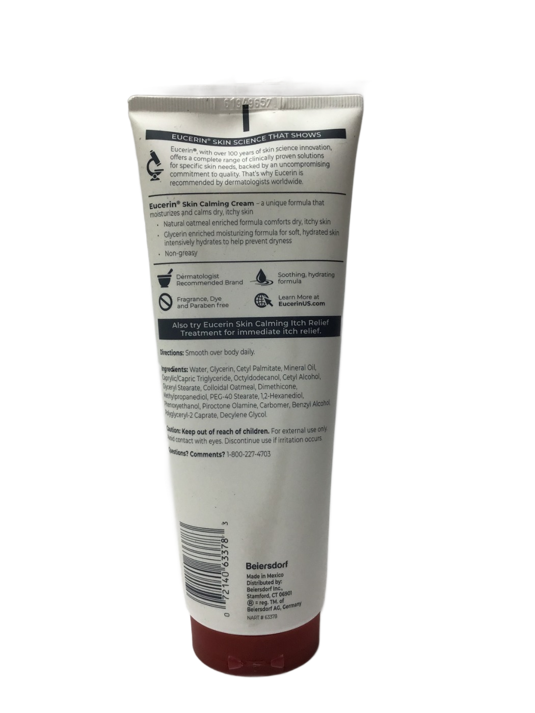 Eucerin Eucerin Skin Calming Cream, 8 oz, photo 2