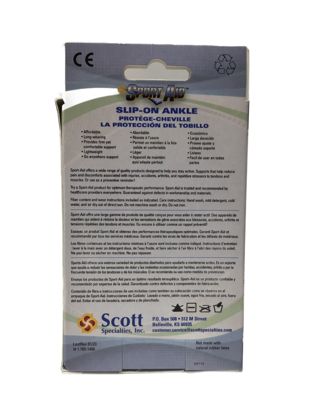 Sport Aid Sport Aid Slip-On Ankle, photo 2