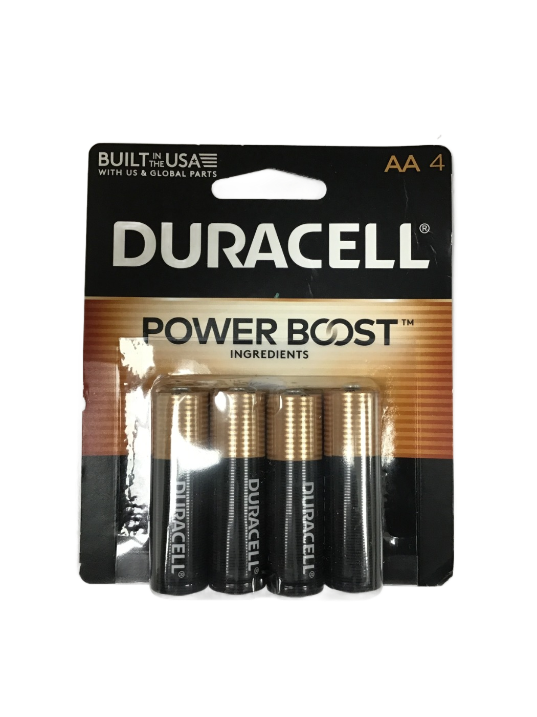 Duracell Duracell Power Boost Ingredients AA Alkaline Batteries, 4 ct, photo 1