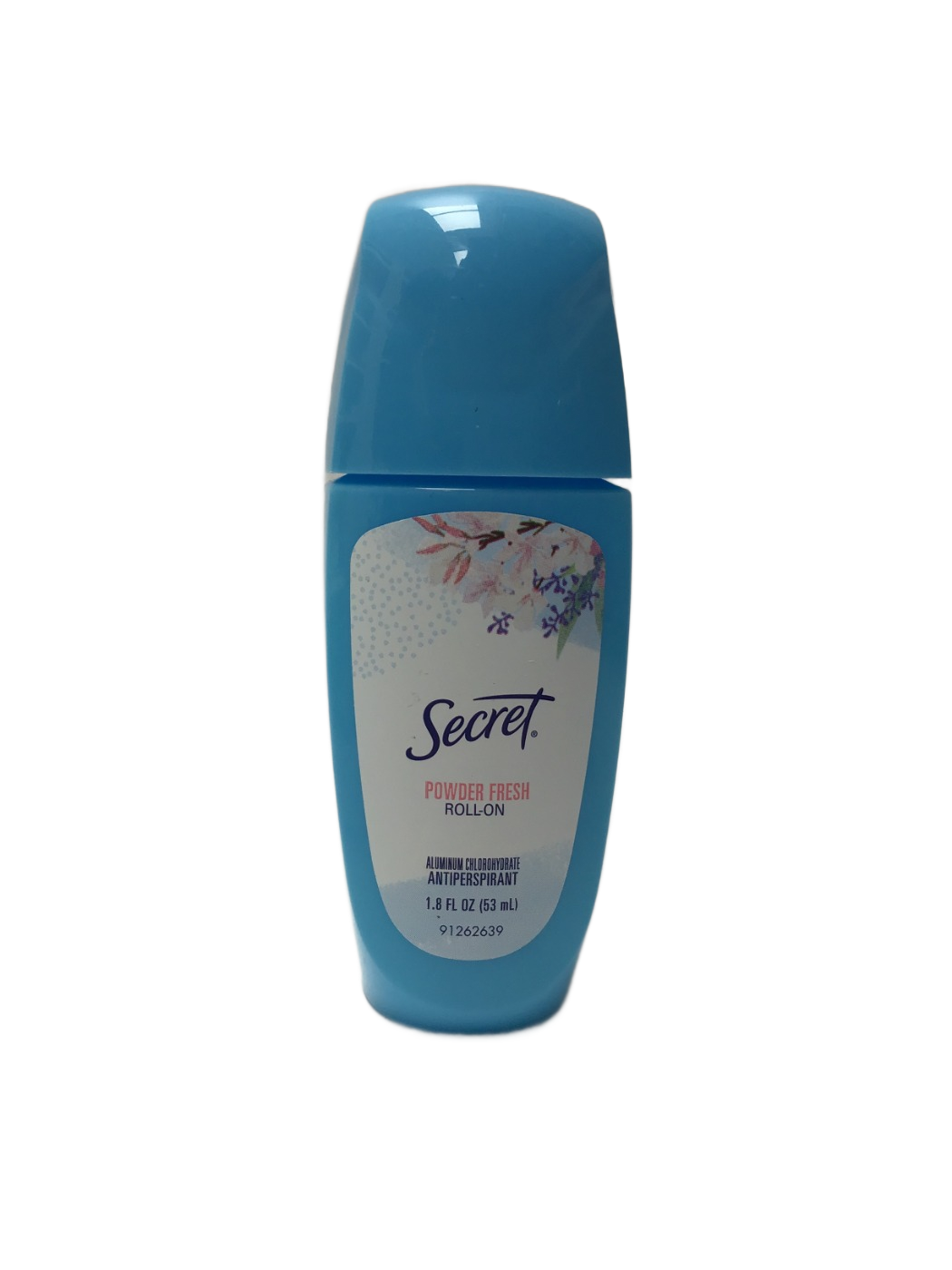 Secret Secret Powder Fresh Roll-On Aluminum Chlorohydrate Antiperspirant, 1.8 fl oz, photo 1