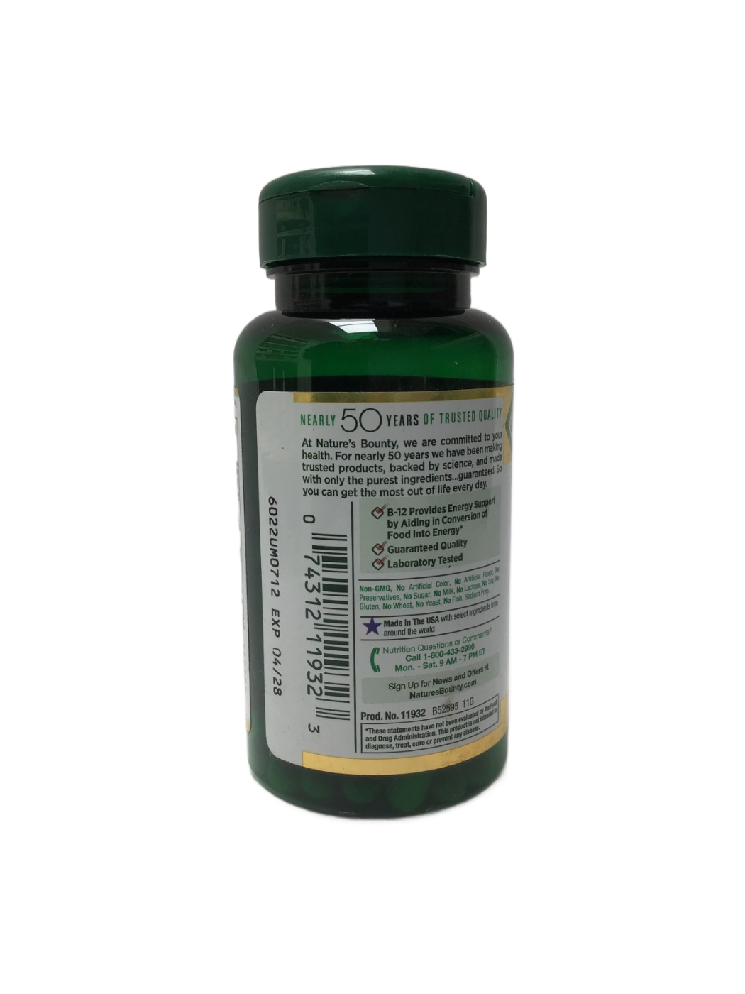 Nature's Bounty Nature's Bounty Ginseng Complex, 75 ct, photo 3