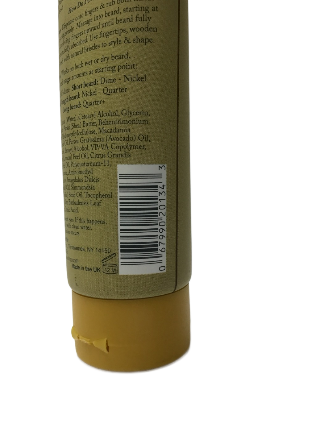 Brisk Grooming Brisk Grooming Citrus 2 in 1 Beard Butter + Styling Balm, 4 fl oz, photo 3