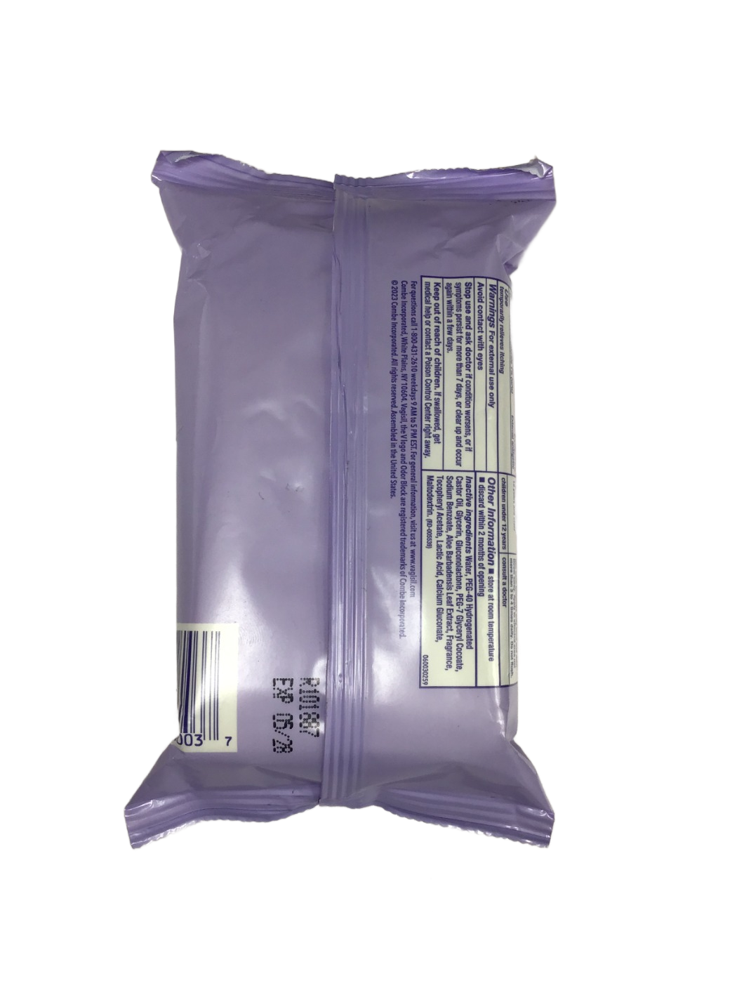 Vagisil Vagisil Maximum Strength Medicated Anti-Itch Wipes 1% Pramoxine Hydrochloride, photo 2