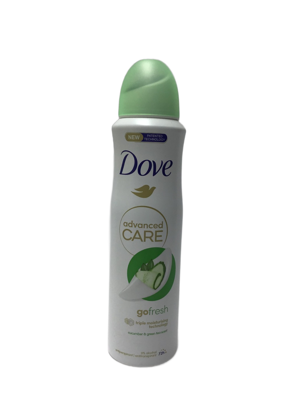 Dove Dove Advanced Care Go Fresh Cucumber & Green Tea Scent Antiperspirant, 150 mL, photo 1