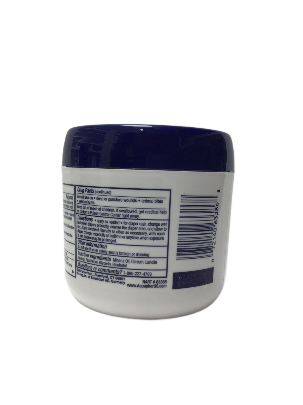 Aquaphor Aquaphor Healing Ointment Baby Advanced Therapy, 14 oz, photo 3