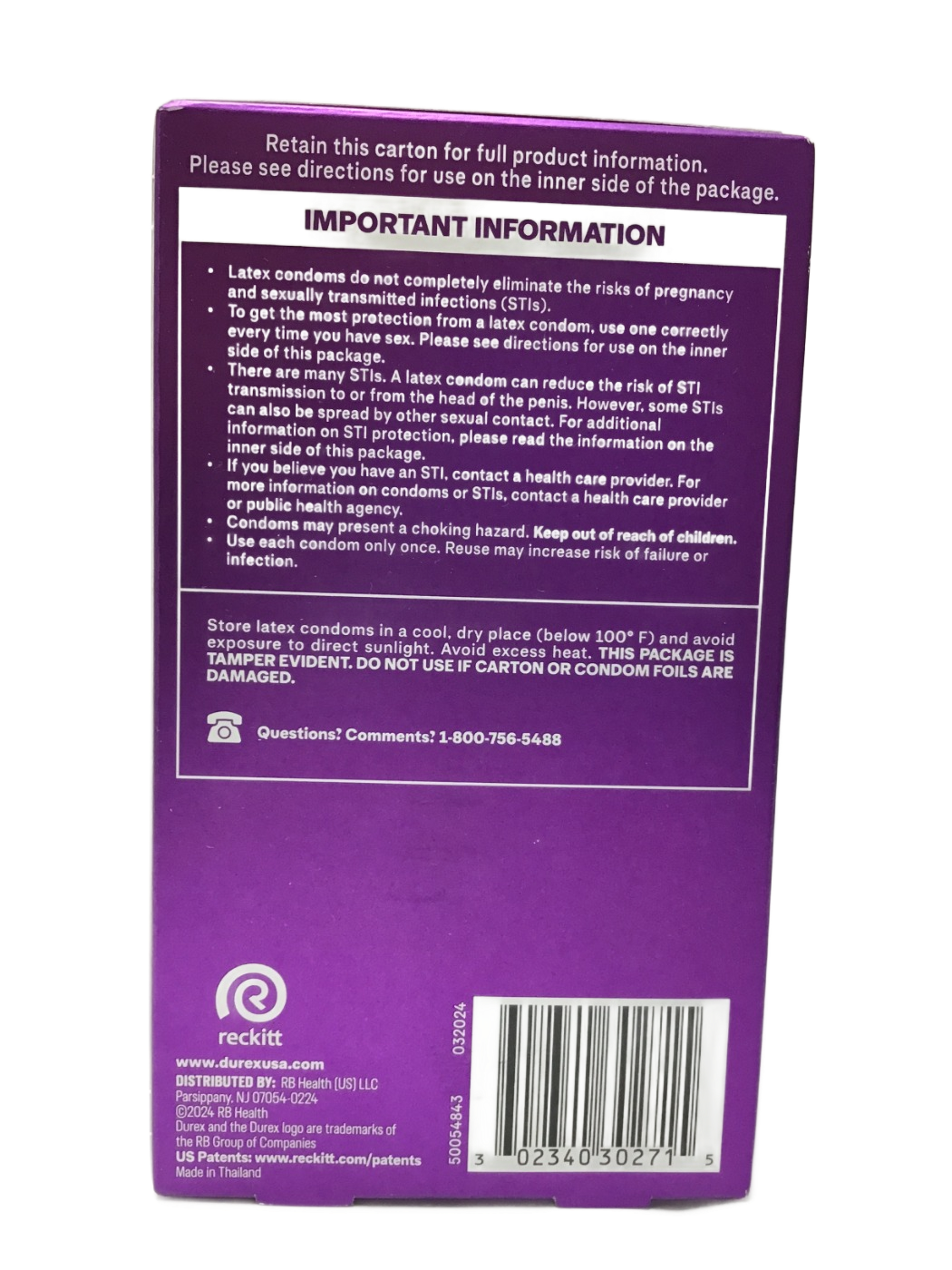 Durex Durex Extra Sensitive Thin Latex Condoms, 12 ct, photo 2