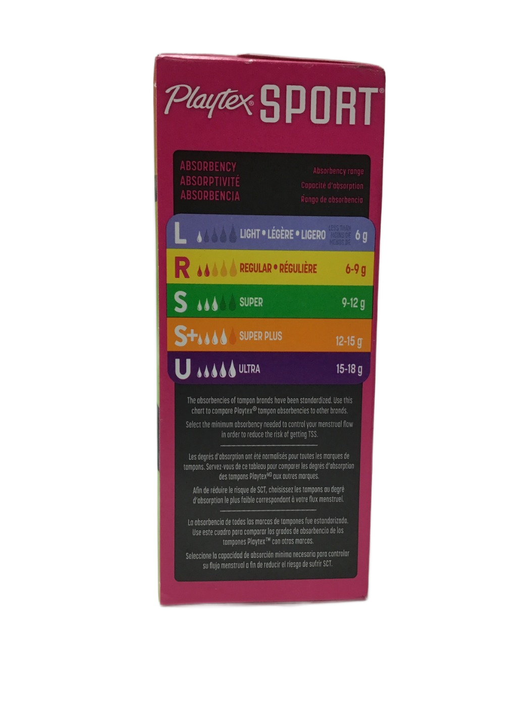 Playtex Playtex Sport Super Fragrance-Free Tampons, 18 ct, photo 2