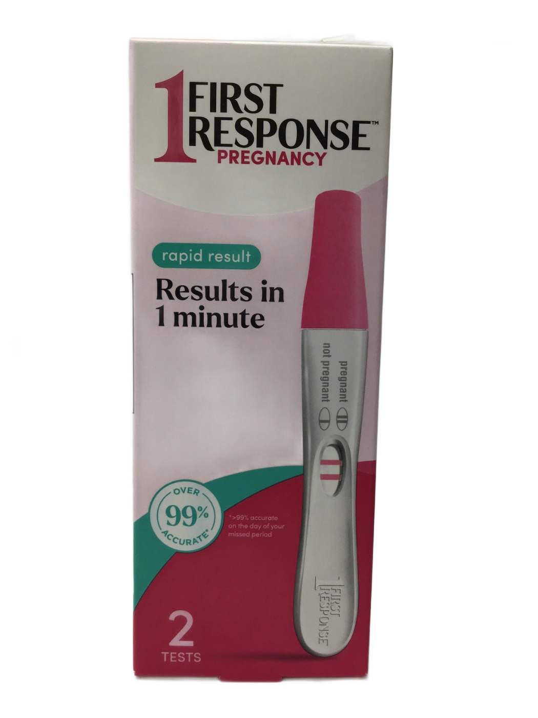 First Response First Response Rapid Result Pregnancy Test, 2 ct, photo 1