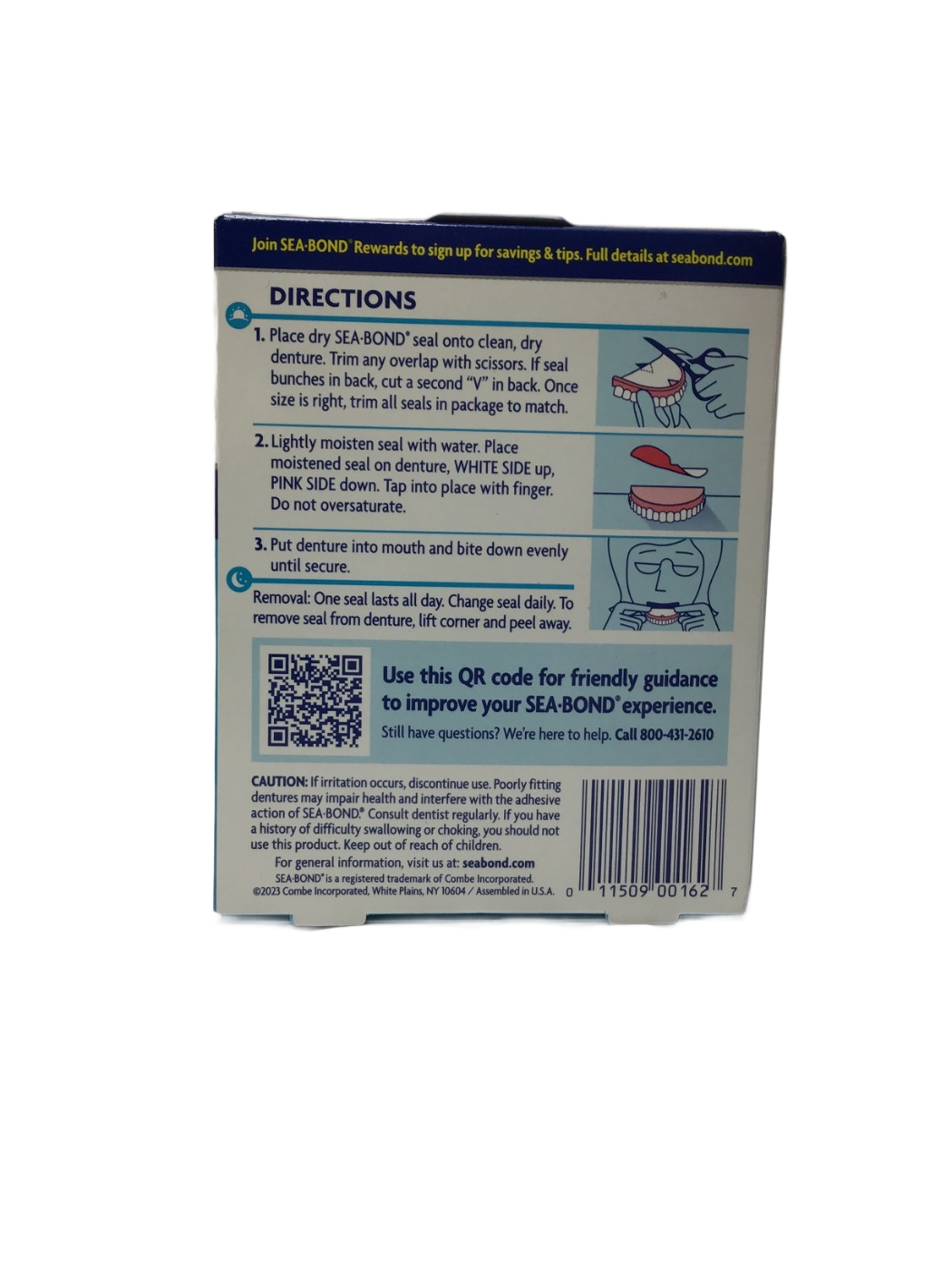 Sea-Bond Sea-Bond Upper Denture Adhesive Wafers, photo 3