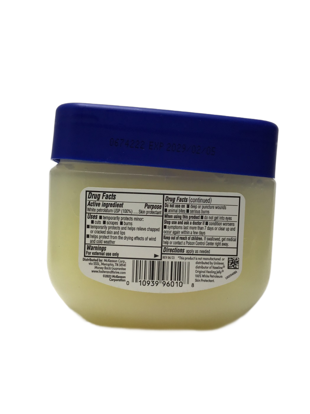 Foster & Thrive Foster & Thrive Petroleum Jelly, 13 oz, photo 2