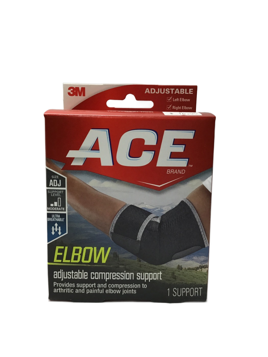 ACE Brand ACE Brand Elbow Adjustable Compression Support, 1 ct, photo 1