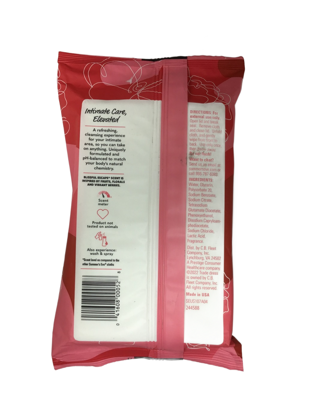 Summer's Eve Summer's Eve Blissful Escape pH-Balanced Cleansing Cloths, 32 ct, photo 2
