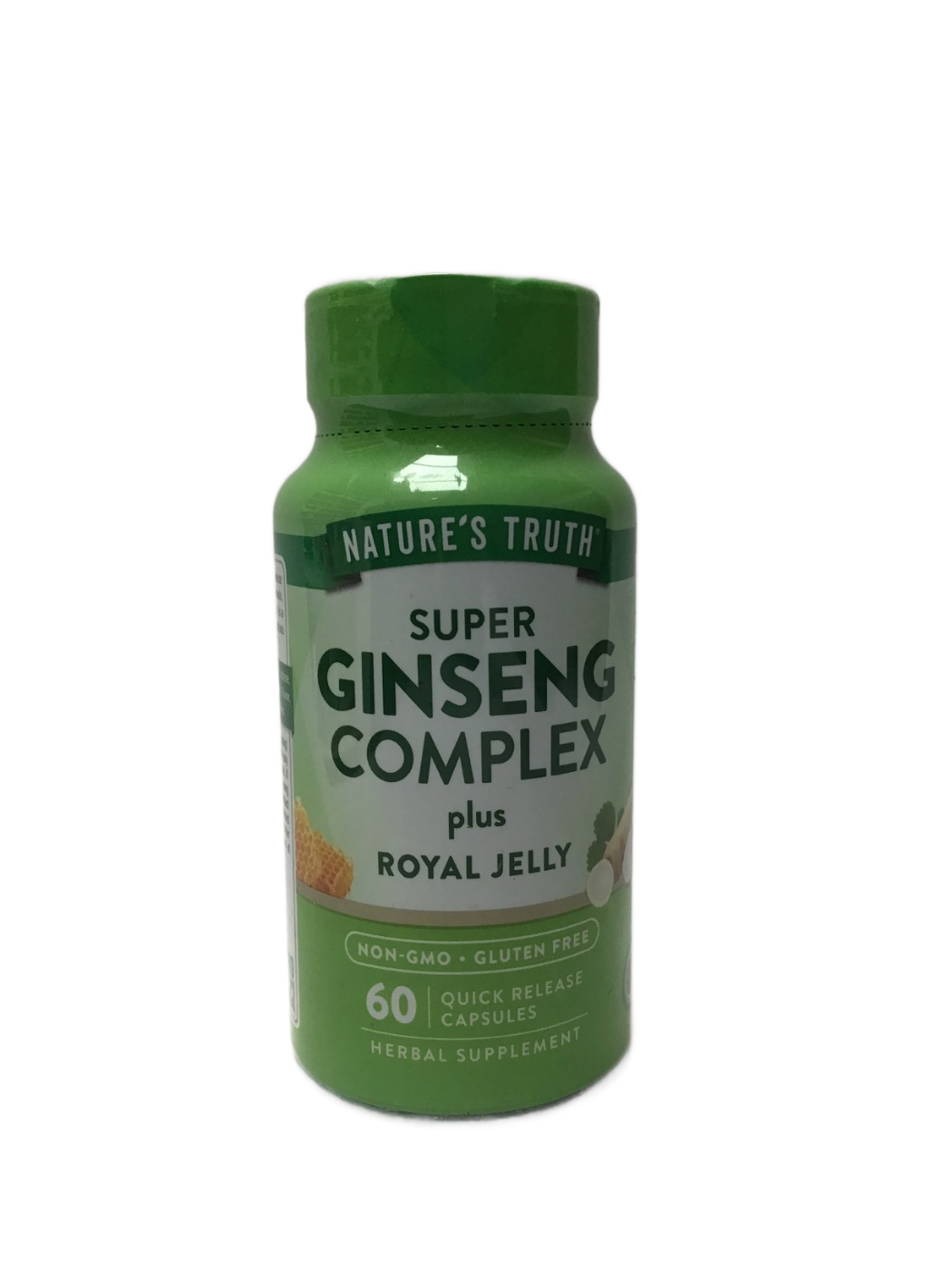 Nature's Truth Nature's Truth Super Ginseng Complex plus Royal Jelly Quick Release Capsules, 60 ct, photo 1