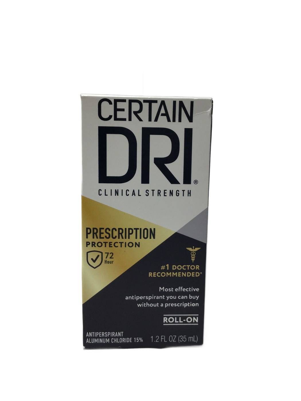 Certain Dri Certain Dri Clinical Strength Prescription Protection Antiperspirant Roll-On, 1.2 fl oz, photo 1