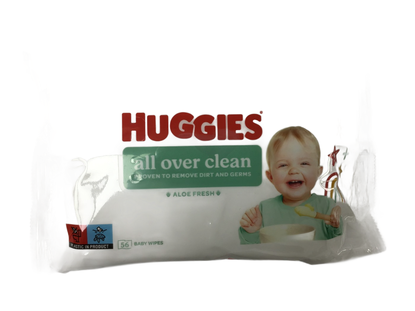 Huggies Huggies All Over Clean Aloe Fresh Baby Wipes, 56 ct