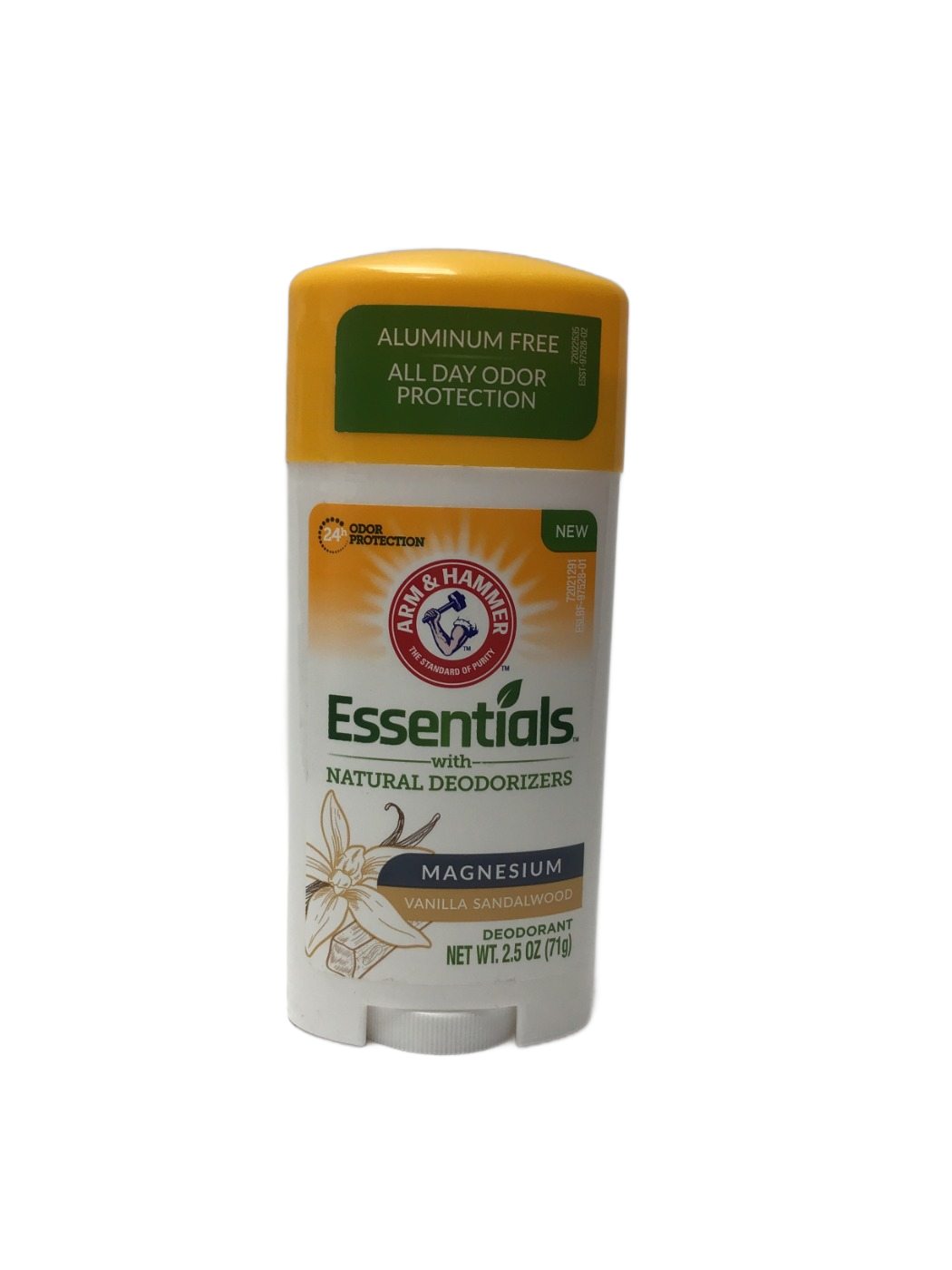 Arm & Hammer Arm & Hammer Essentials with Natural Deodorizers Magnesium Vanilla Sandalwood Deodorant, 2.5 oz, photo 1