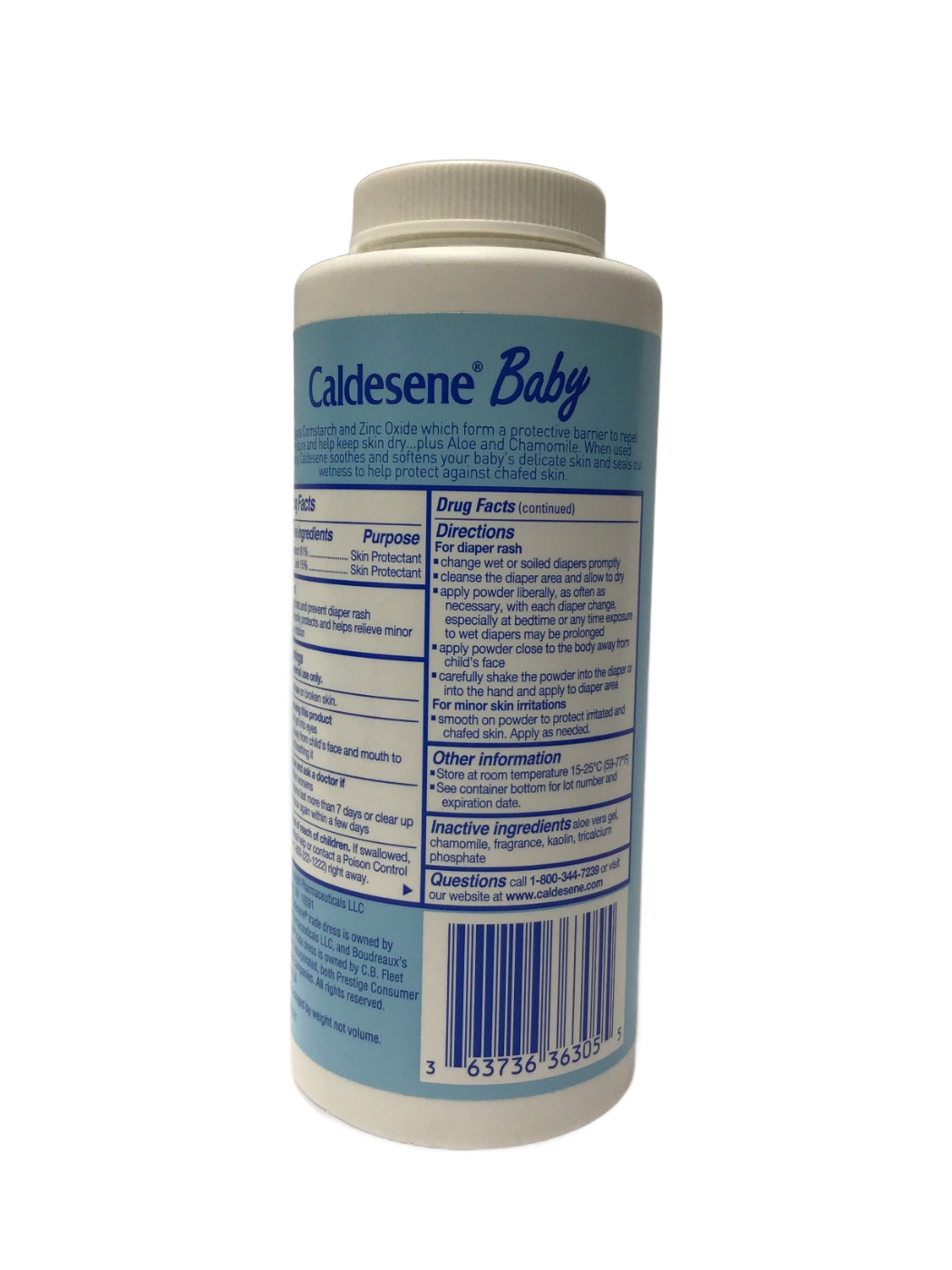 Caldesene Caldesene Baby Protecting Powder, 5 oz, photo 2