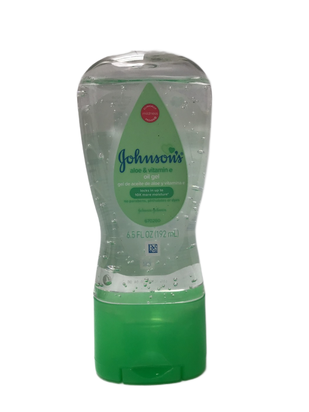 Johnson's Johnson's Aloe & Vitamin E Oil Gel, 6.5 fl oz, photo 1