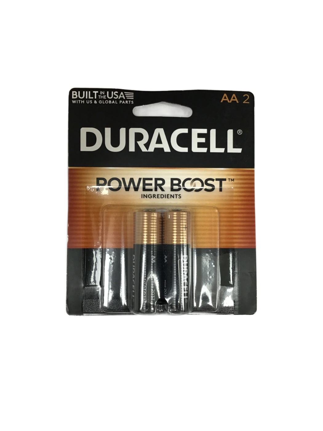 Duracell Duracell Power Boost AA Alkaline Batteries, 2 ct, photo 1