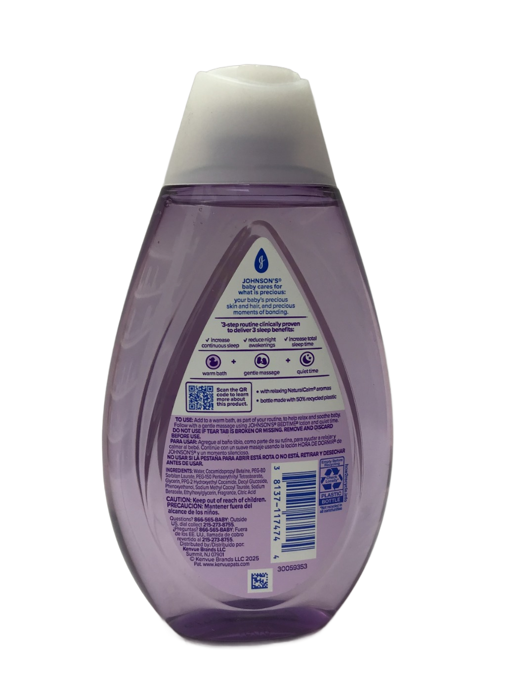 Johnson's Johnson's Baby Bedtime Bath, 13.6 fl oz, photo 2