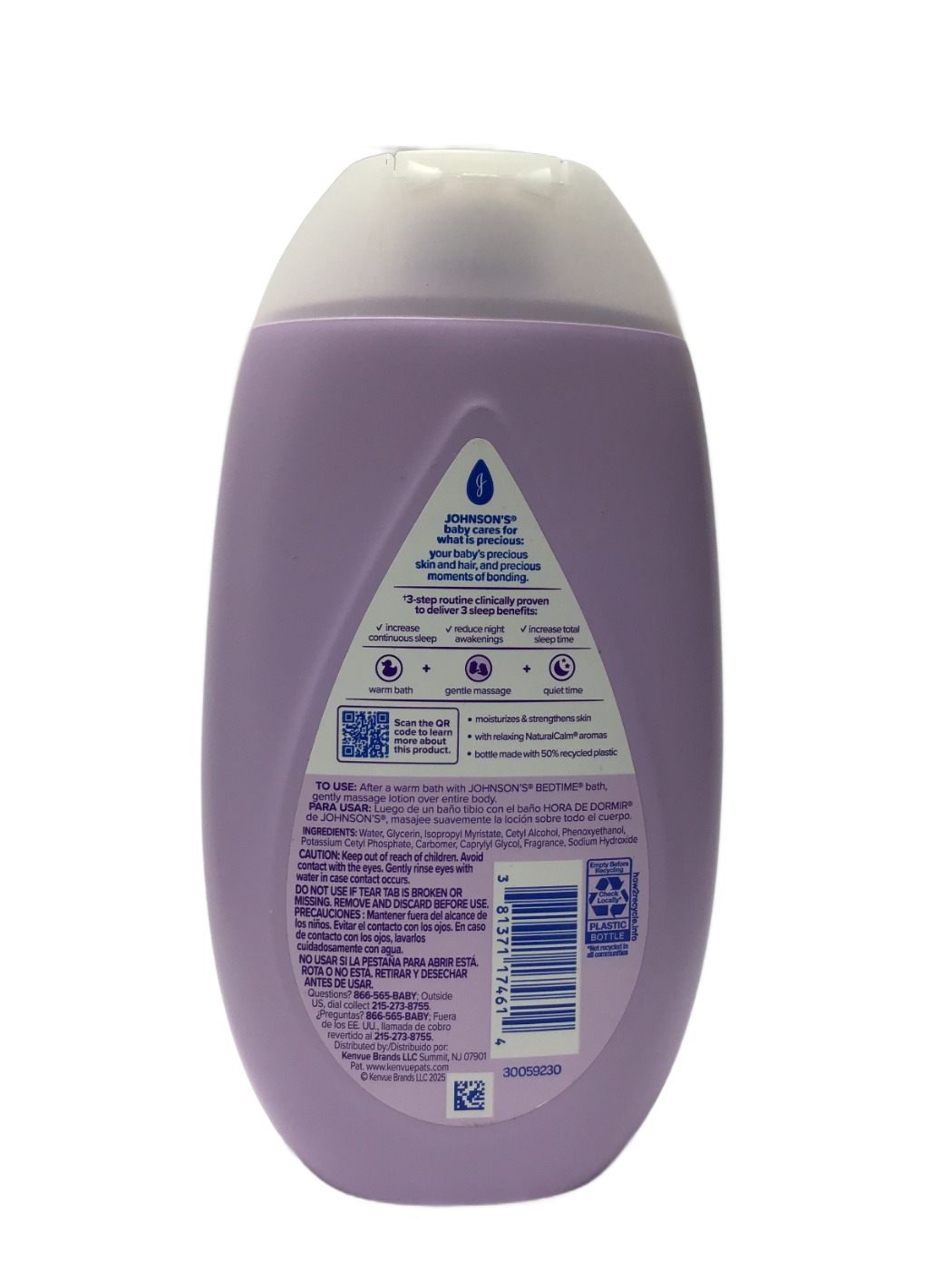 Johnson's Johnson's Bedtime Lotion, 13.6 fl oz, photo 2