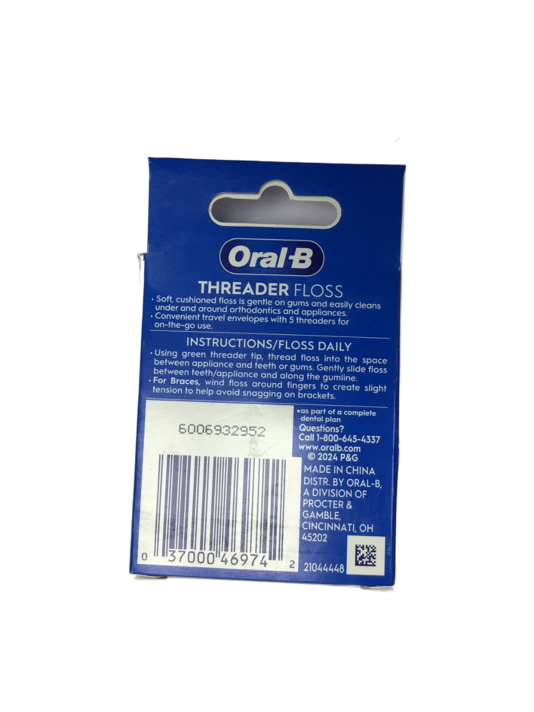Oral-B Oral-B Threader Floss, 30 ct, photo 2
