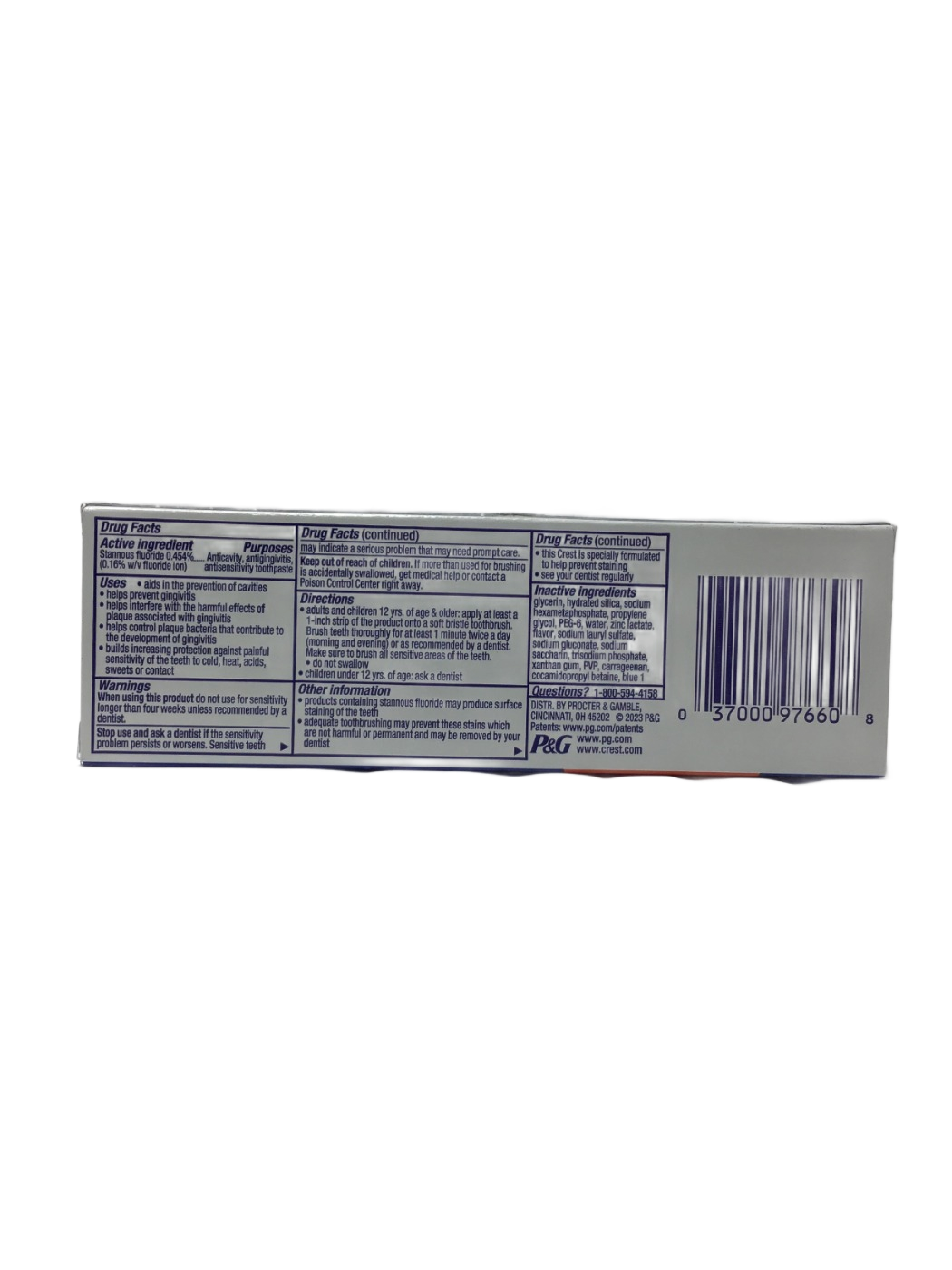 Crest Crest Pro-Health Advanced Deep Clean Mint, 3.5 oz, photo 3
