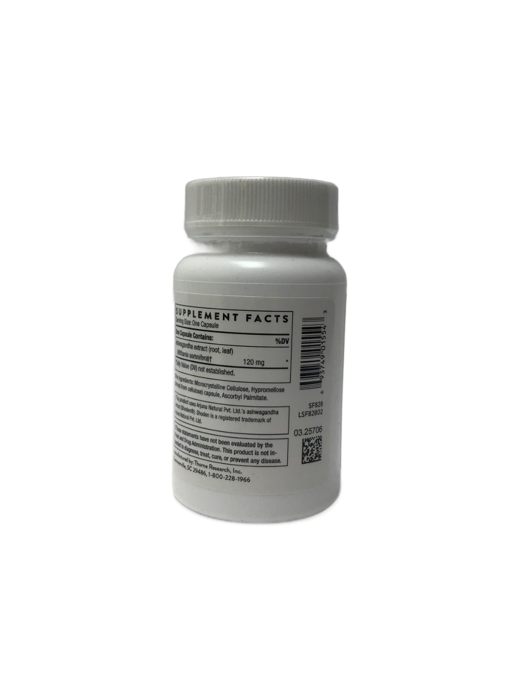 Thorne Thorne Ashwagandha Calming Stress Support, 30 ct, photo 2