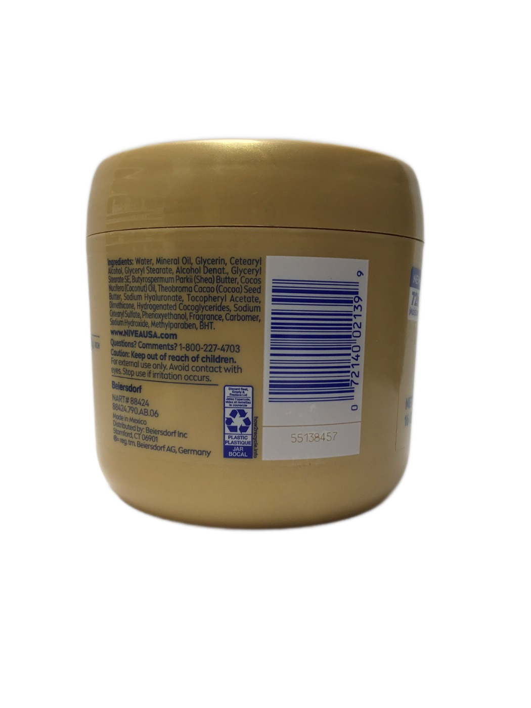 NIVEA NIVEA Cocoa Butter Body Cream, 16 oz, photo 2