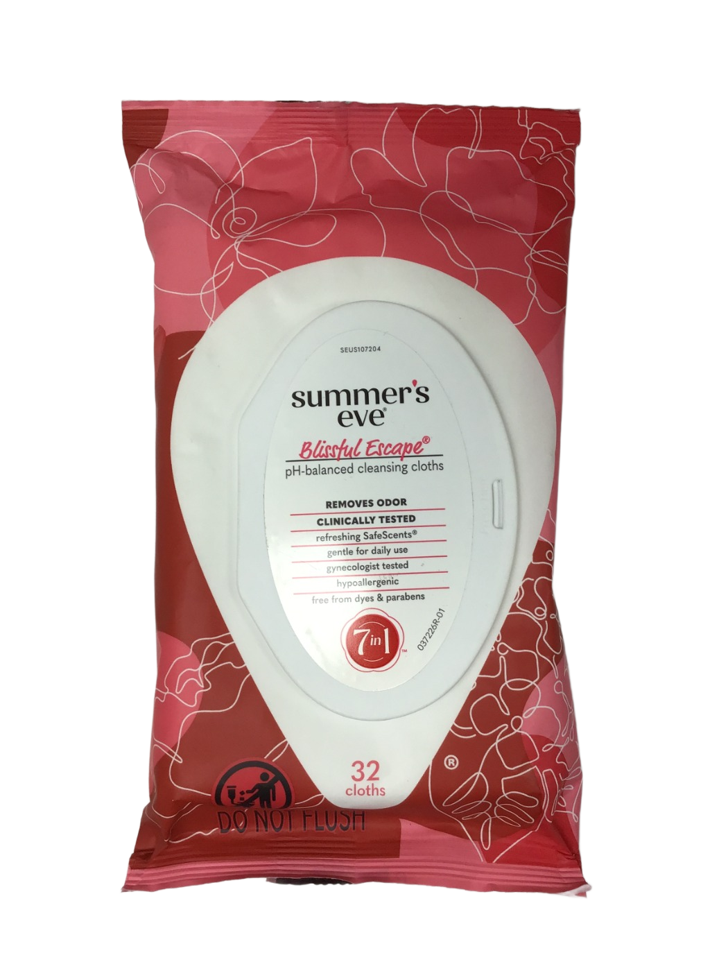 Summer's Eve Summer's Eve Blissful Escape pH-Balanced Cleansing Cloths, 32 ct