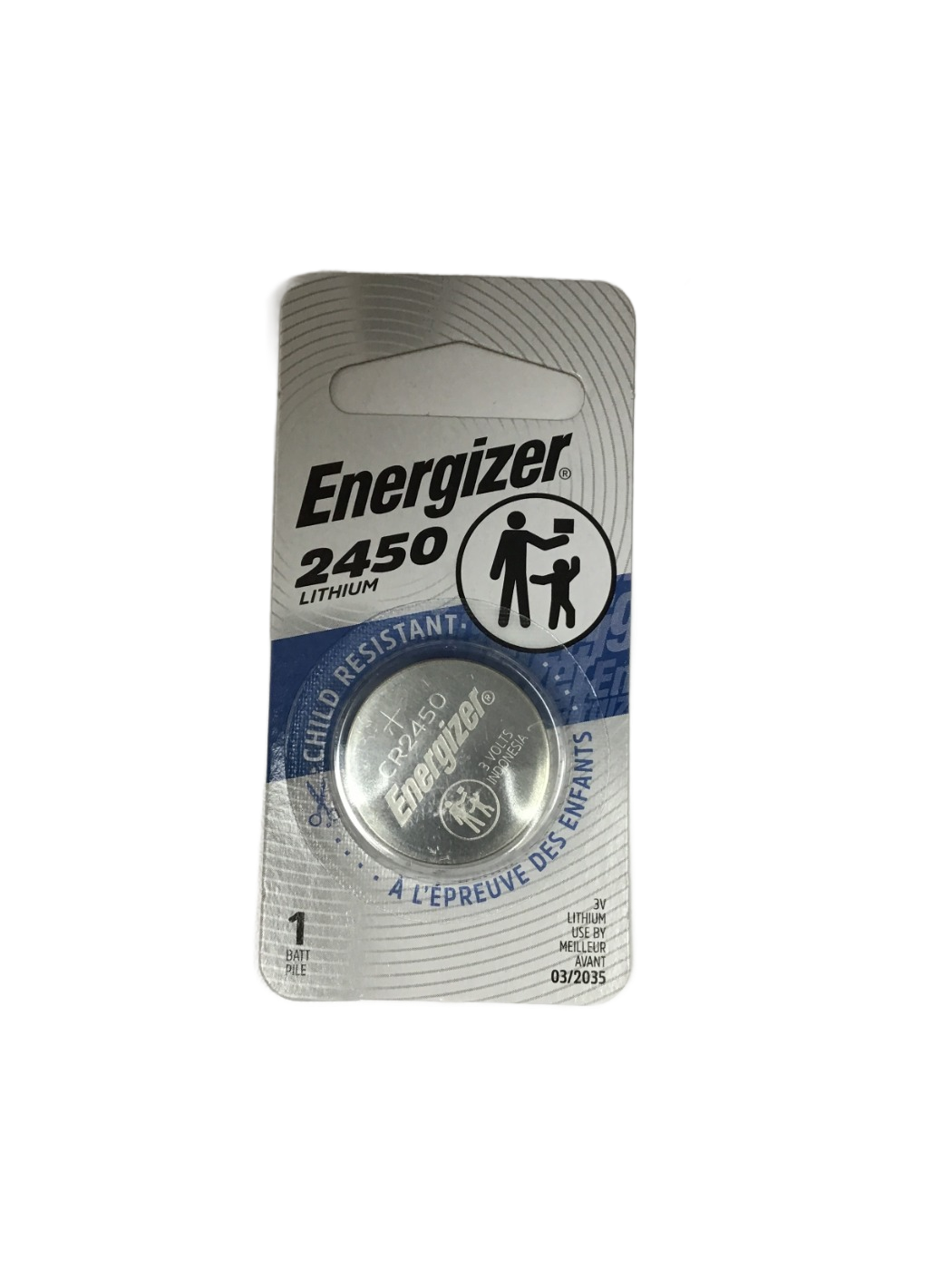 Energizer Energizer 2450 Lithium, 1 ct, photo 1