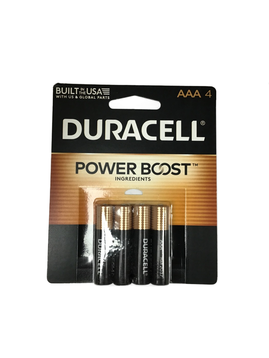 Duracell Duracell Power Boost Ingredients AAA Alkaline Batteries, 4 ct, photo 1
