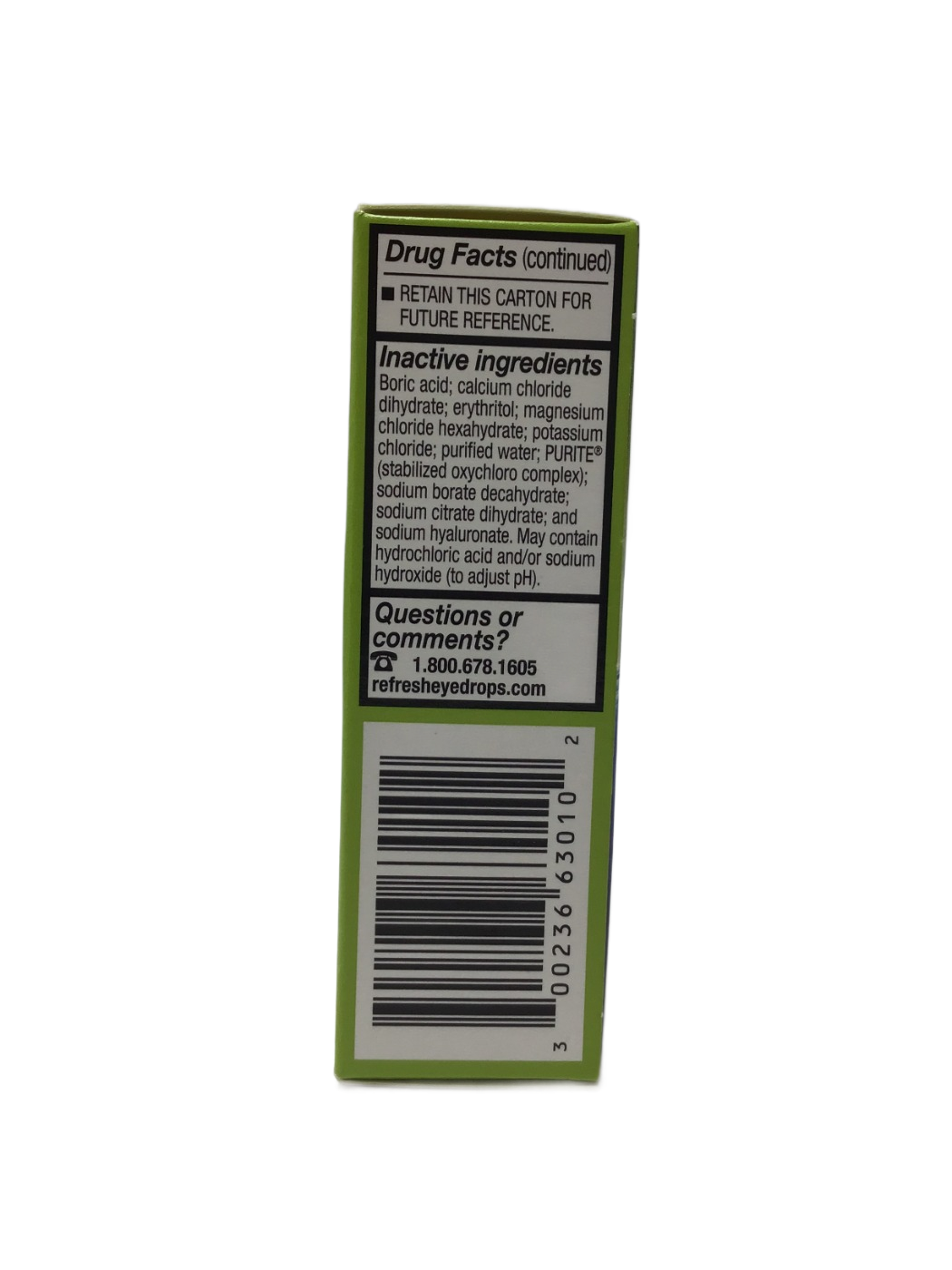 Refresh Refresh Relieva Lubricant Eye Drops, 0.33 fl oz, photo 3