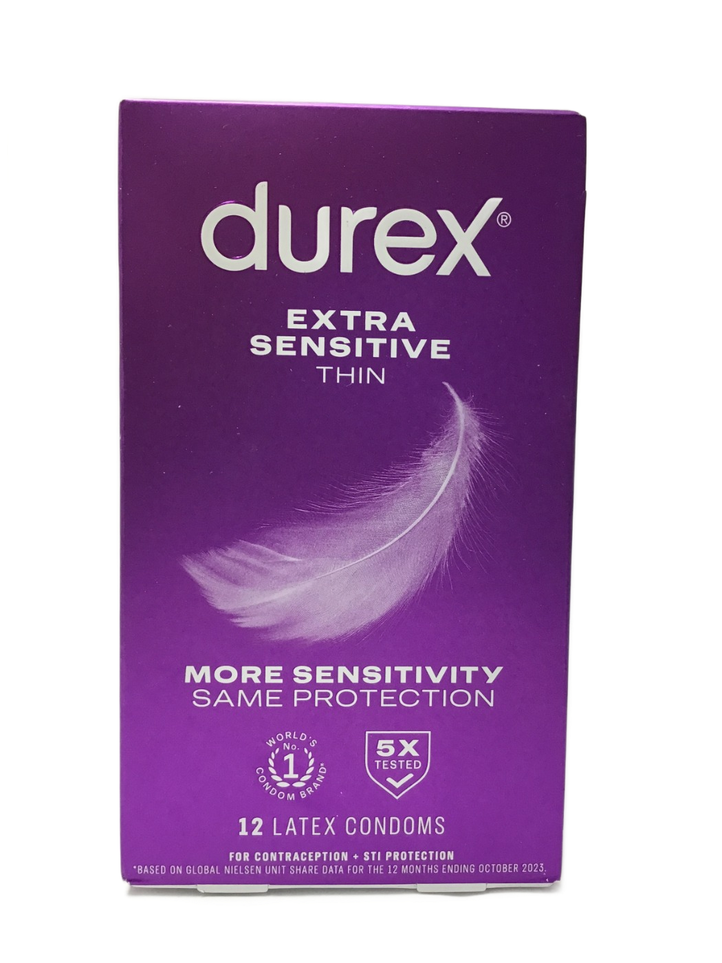 Durex Durex Extra Sensitive Thin Latex Condoms, 12 ct, photo 1