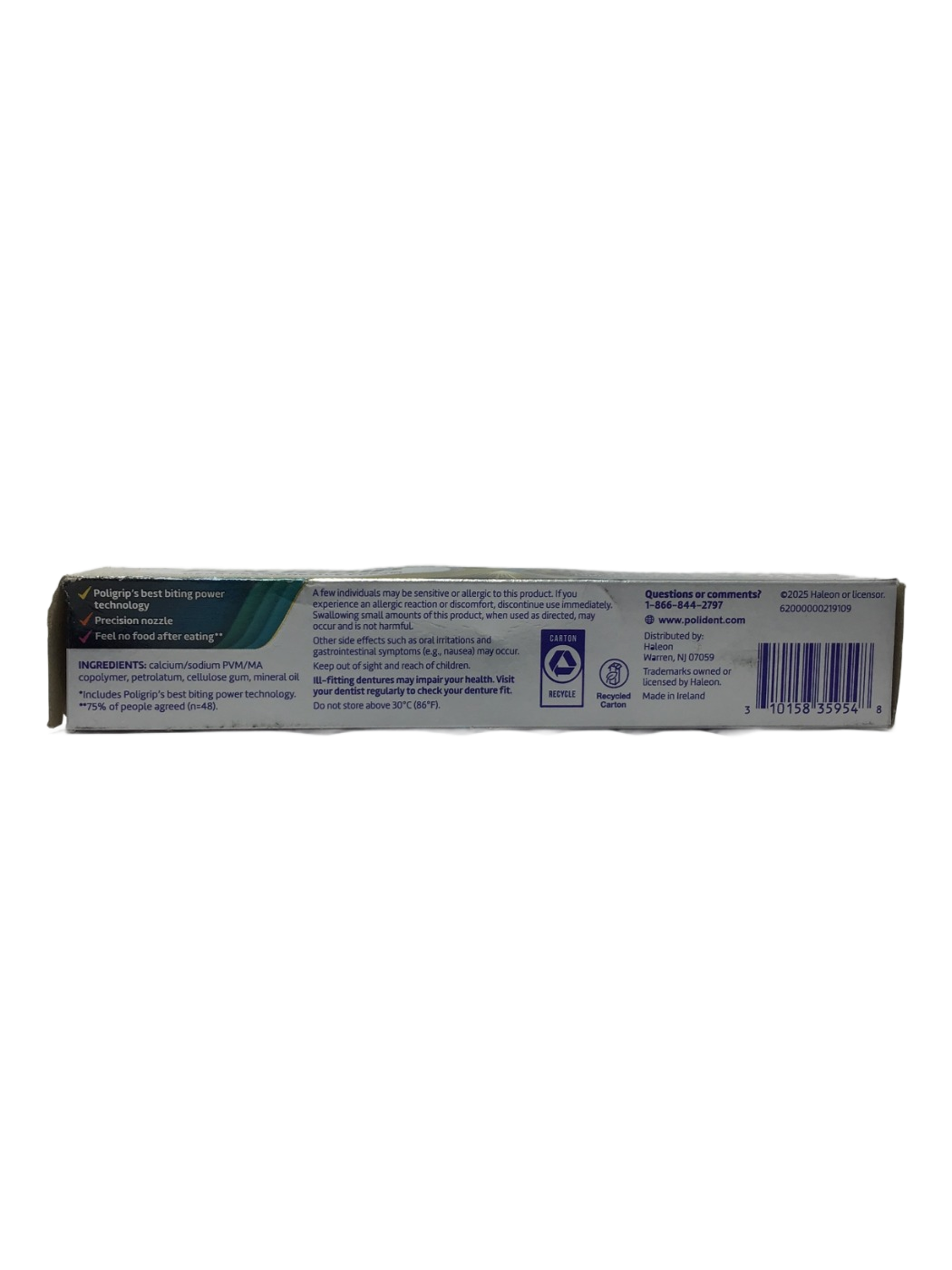 Poligrip Poligrip Power Max Denture Adhesive Cream Ultimate All in 1, 2.2 oz, photo 2