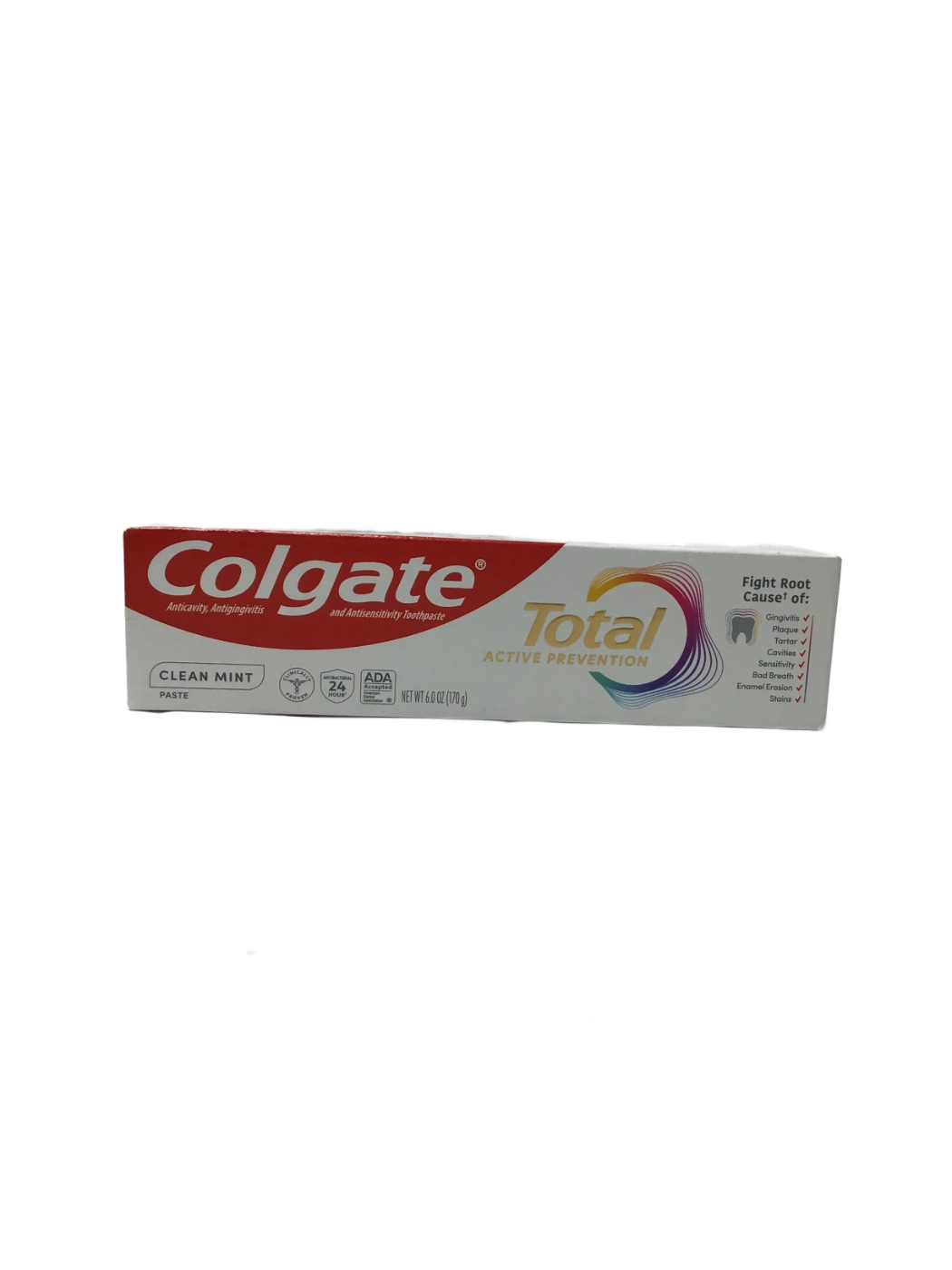 Colgate Colgate Total Active Prevention Clean Mint Paste, 6 oz, photo 1