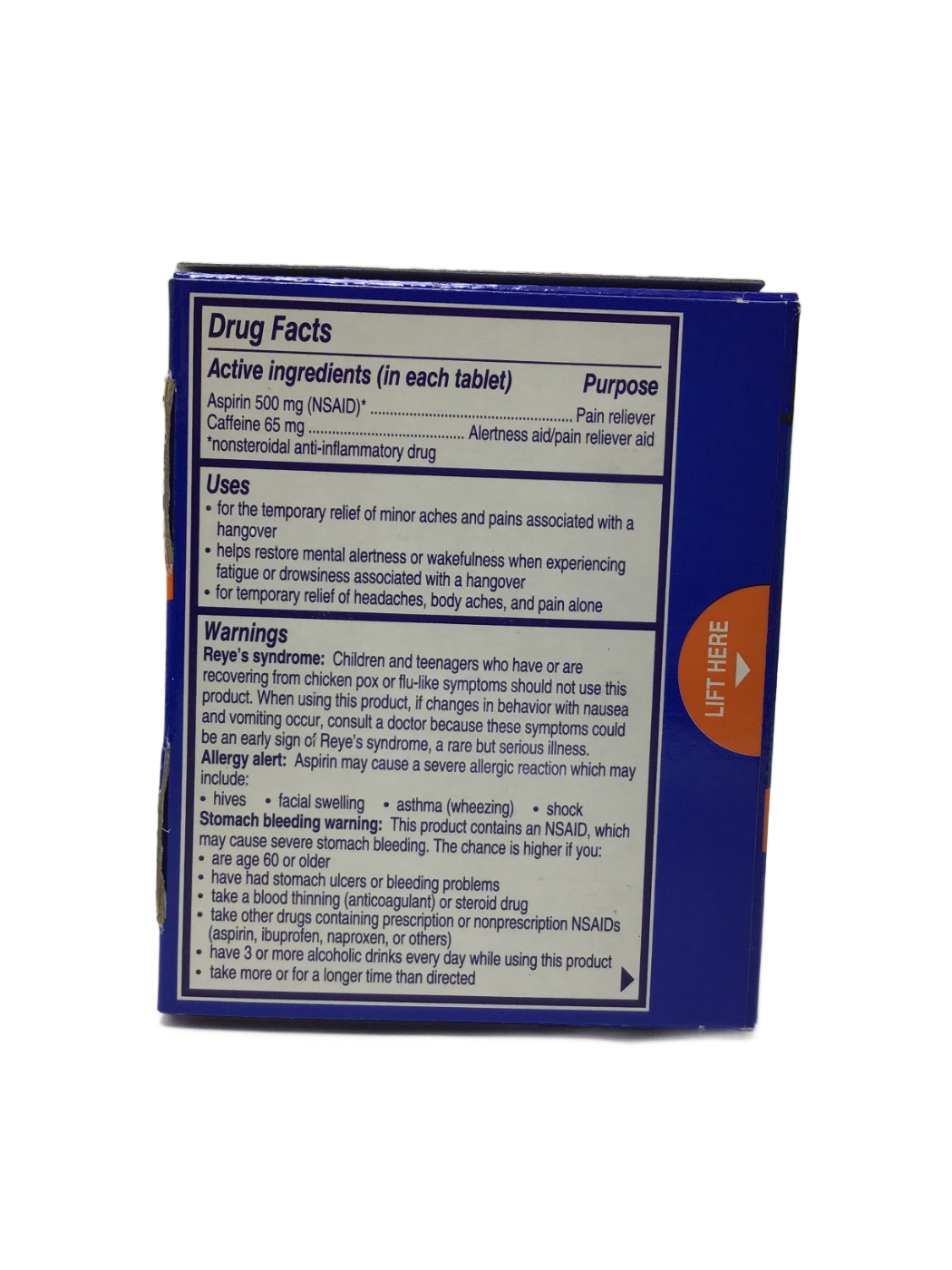 Alka-Seltzer Alka-Seltzer Hangover Relief Orange Fizz Effervescent Tablets, 20 ct, photo 2