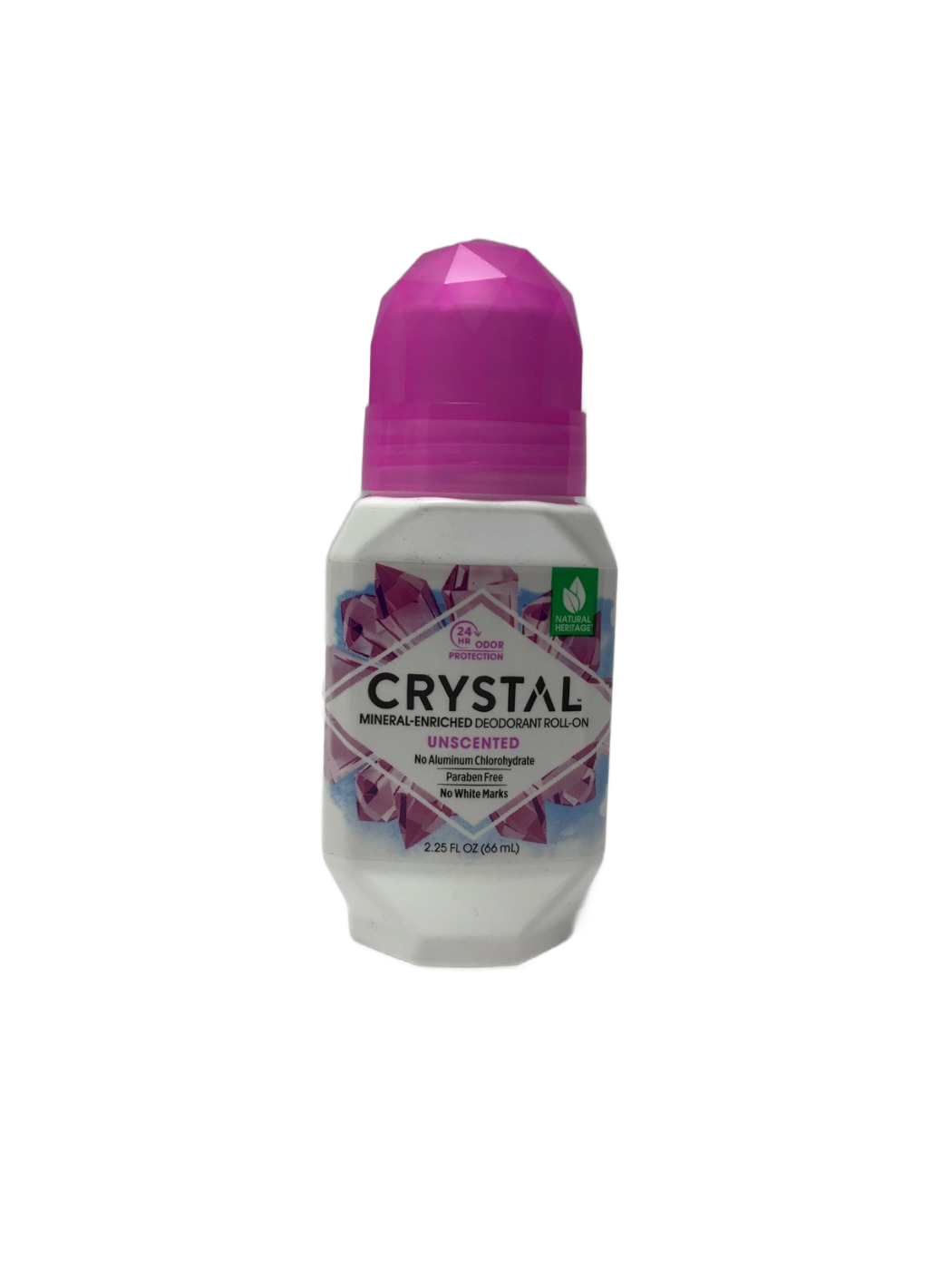 Crystal Crystal Mineral-Enriched Deodorant Roll-On Unscented, 2.25 fl oz, photo 1