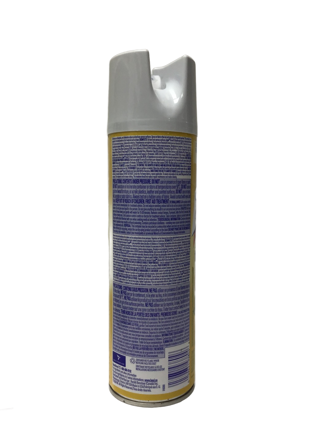 Lysol Lysol Disinfectant Spray All in One Lemon Breeze, photo 2