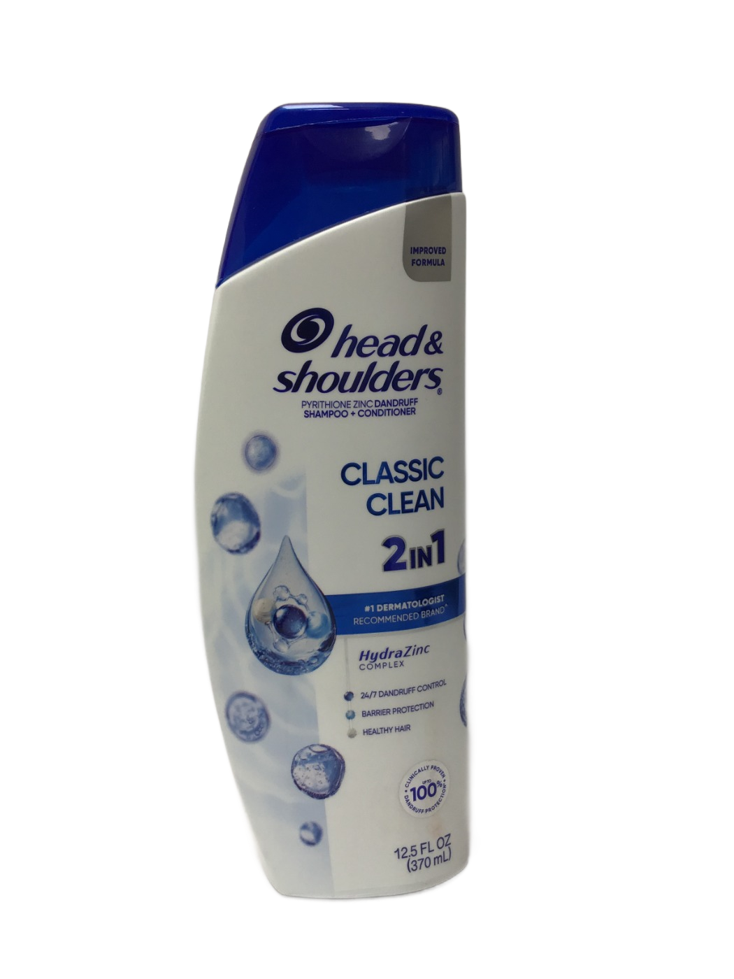 Head & Shoulders Head & Shoulders Classic Clean 2 in 1 Pyrithione Zinc Dandruff Shampoo + Conditioner, 12.5 fl oz, photo 1